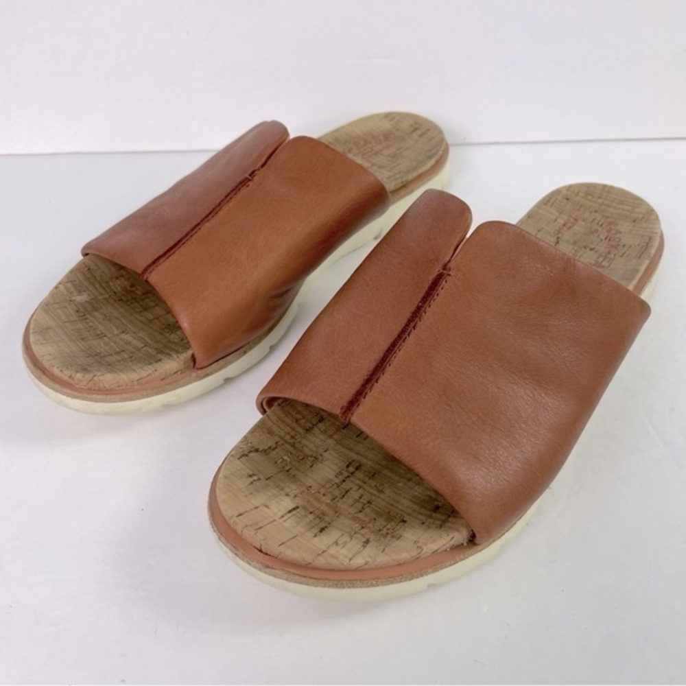 Kork-ease‎ Leah Slide Brown Cognac